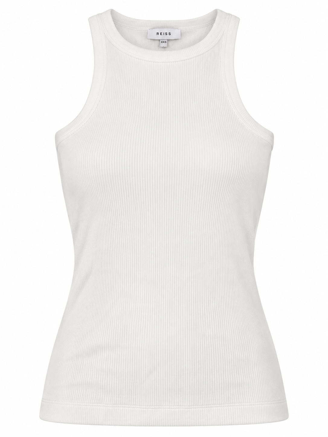 Reiss Women's Mirabel Muscle Vest - White