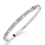 Boxed Aurelle Bangle and Hoops Set Embellished with SWAROVSKI® Crystals