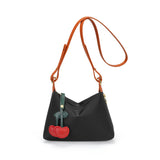 BAMEI Reversible Nylon Crossbody Bag - Black