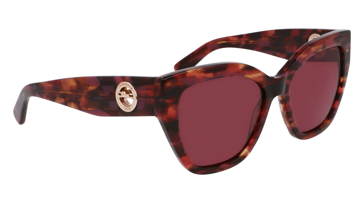 Longchamp LO741S Womens Sunglasses - Textured Red