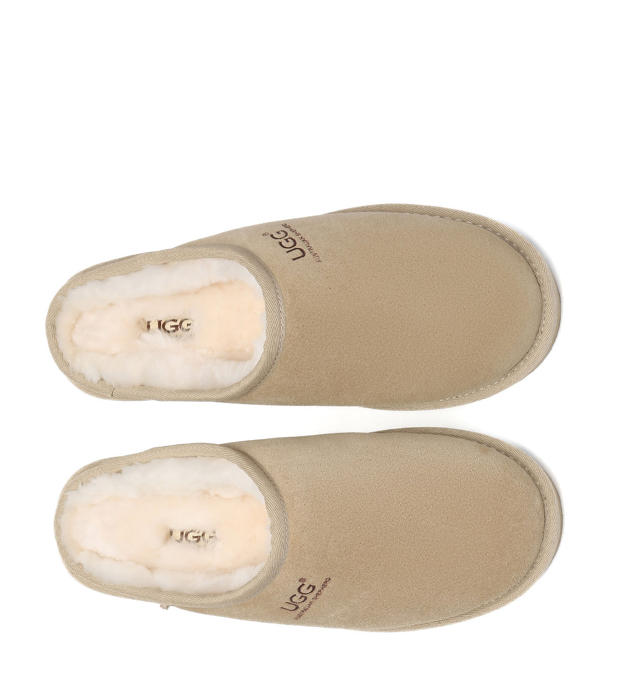 Australian Shepherd UGG Nano Classic Slipper - Sand