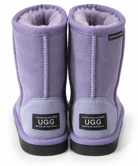 Australian Leather Ugg Classic Short - Lilac - AU4