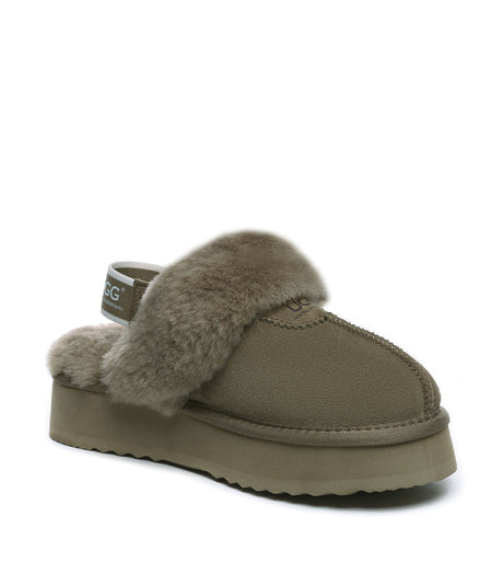 Australian Shepherd UGG Waffle Platform - Caribou