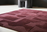 B&C Twinset Mural Burgundy 121100