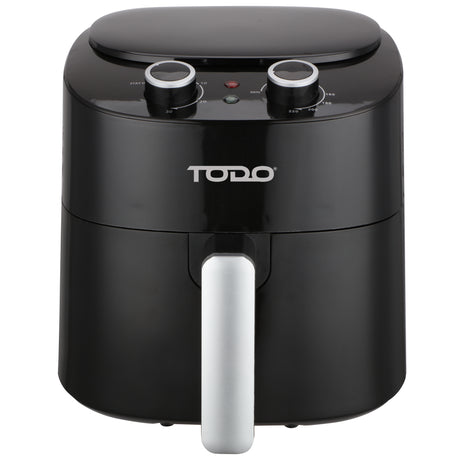 TODO 4.2L Air Fryer 1300W Convection Oven Fan Forced Multi Function Cooker Analog �� Black
