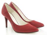 Bosccolo Womens Spike Heels Elite 2169 - Maroon