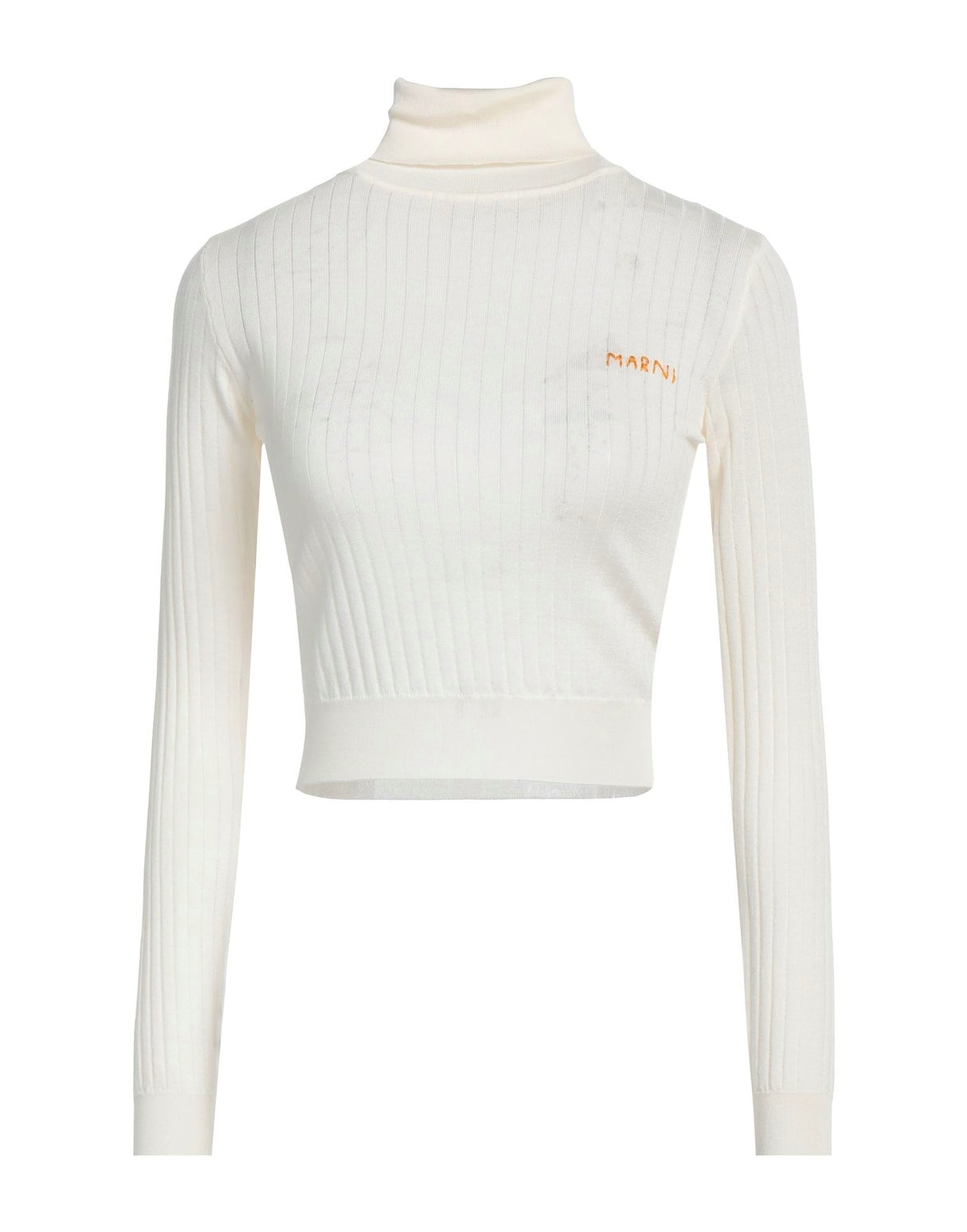 Marni Womens Turtlenecks - Ivory