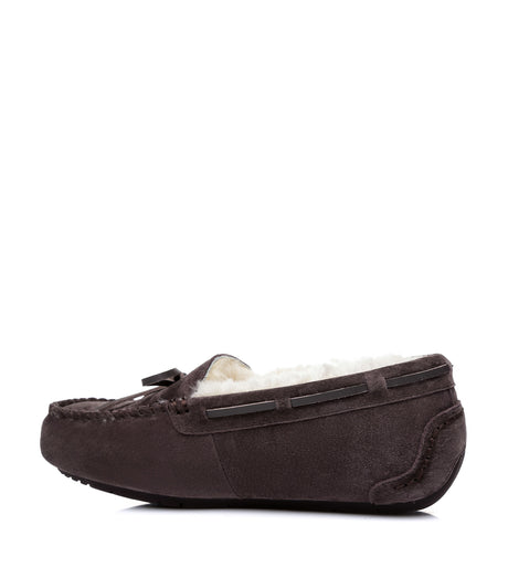 EVERAU Miracle Moccasin - Chocolate
