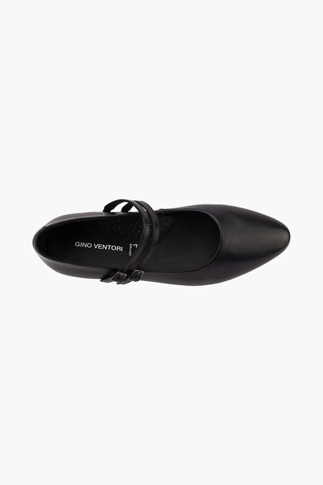 Gino Ventori Marita Black Leather