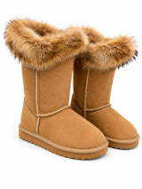Australian Leather Ugg Long Uggs - Natural - AU8