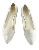 Bosccolo Womens Moccasin Lords - Silver Metalic
