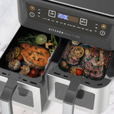 Kitchen Couture Dual View 10L Stainless Air Fryer