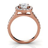 Krystal Couture Engagement Ring Embellished with SWAROVSKI Crystals