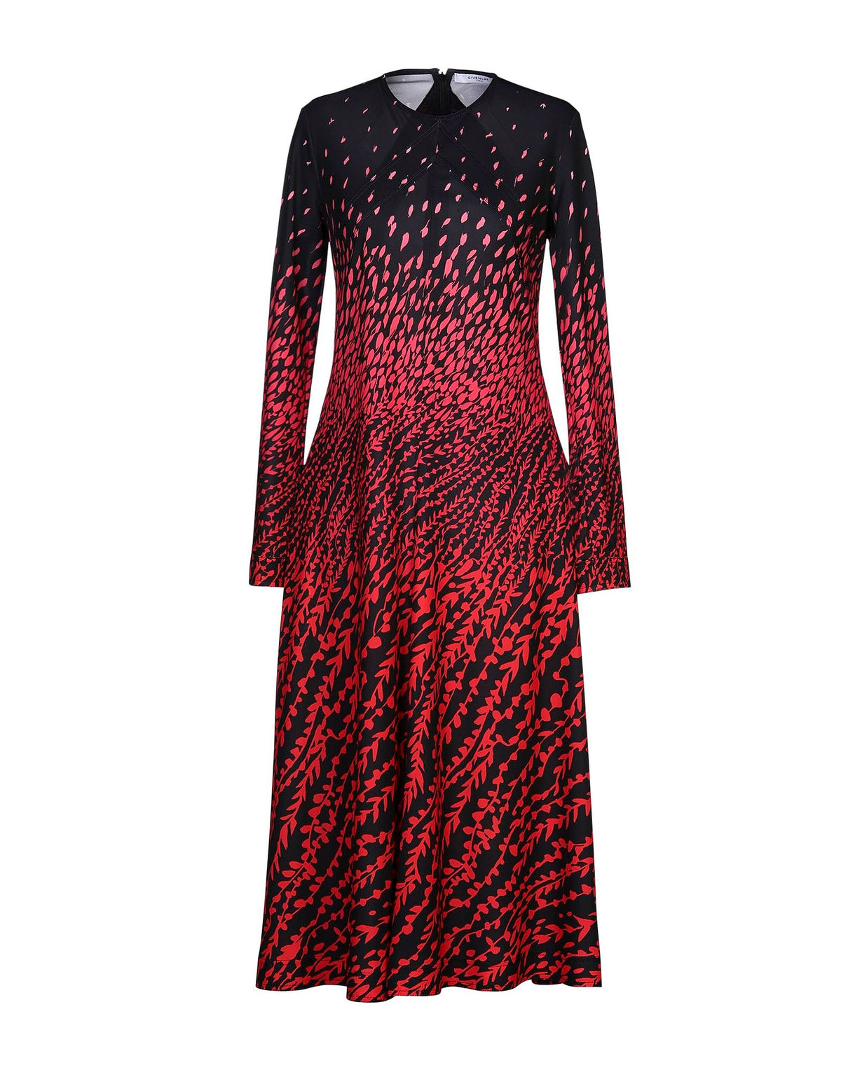 Givenchy Womens Midi Dresses - Black