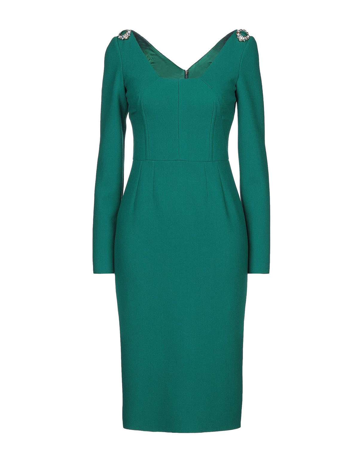 Dolce&Gabbana Womens Midi Dresses - Green