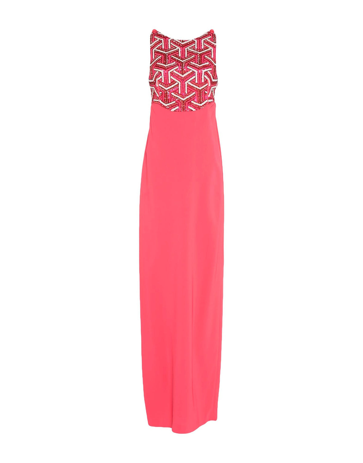 Elisabetta Franchi Womens Maxi Dresses - Coral