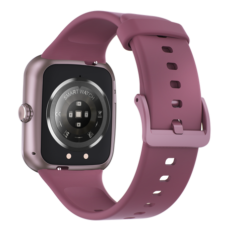 Bluetooth Smart Watch 1.96" TFT Touch Screen Temperature Heart Rate Blood Pressure BT 5.0 - Purple
