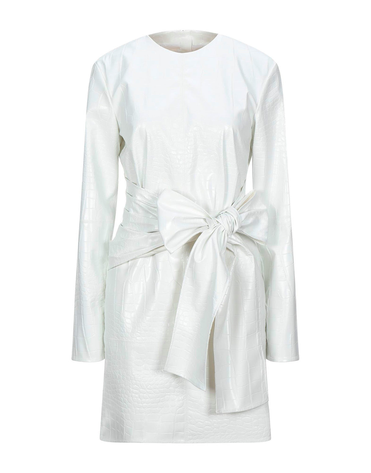 Msgm Womens Mini Dresses - White