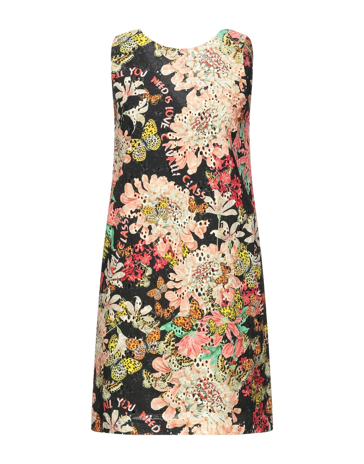 Cavalli Class Womens Midi Dresses - Black