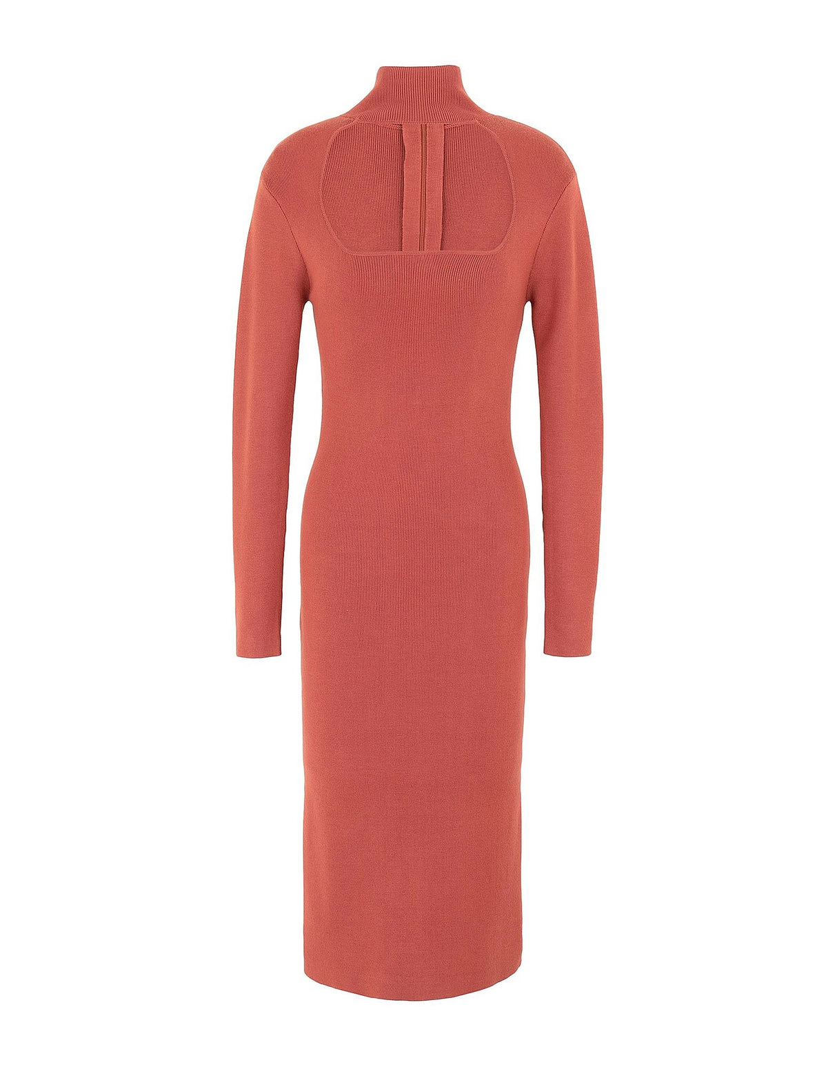 8 By Yoox Womens Midi Dresses - Rust
