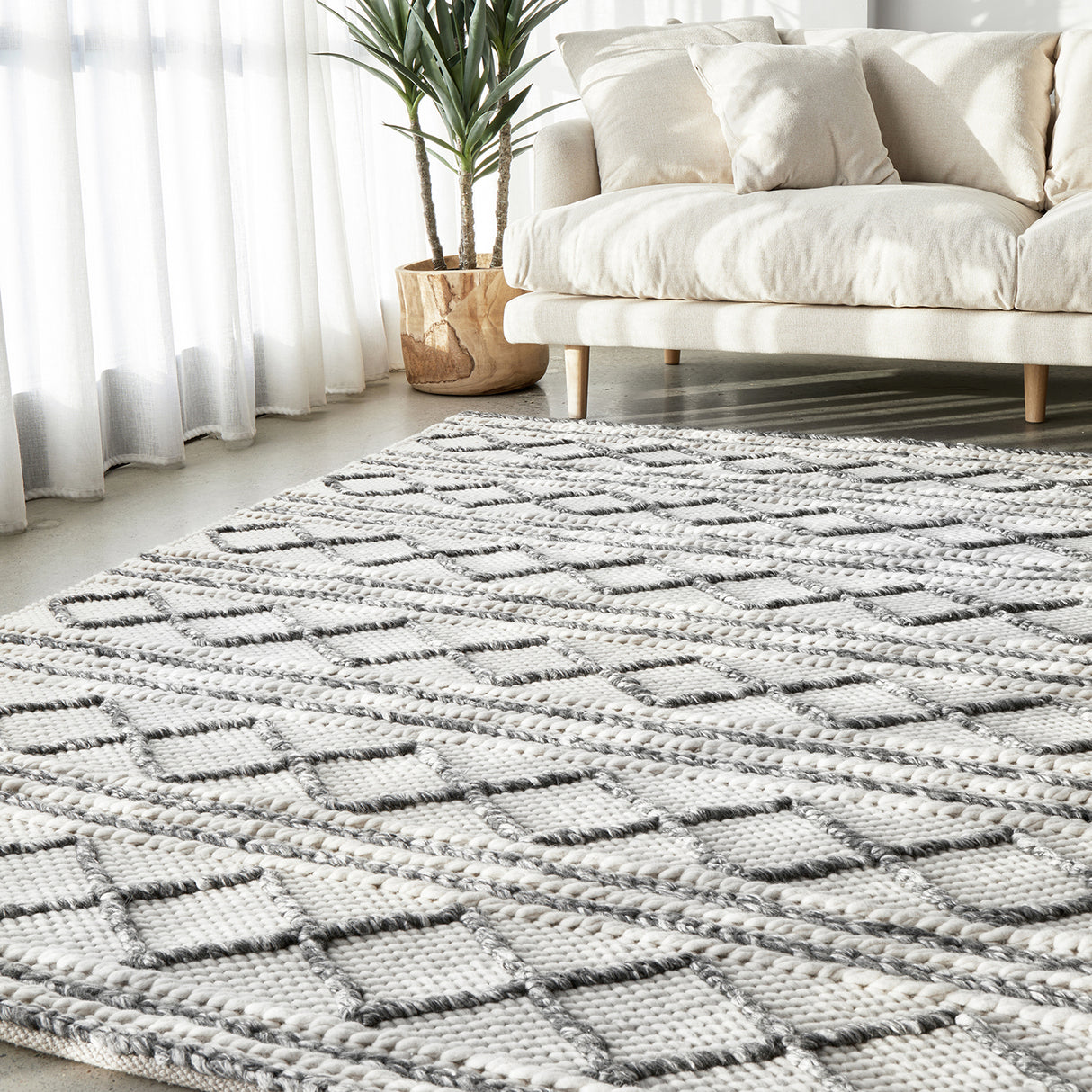 Studio 326 White Rug