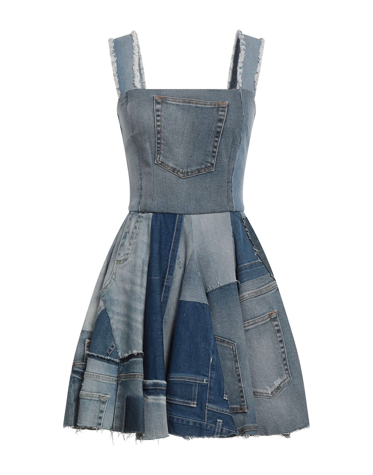 Dolce&Gabbana Womens Mini Dresses - Blue