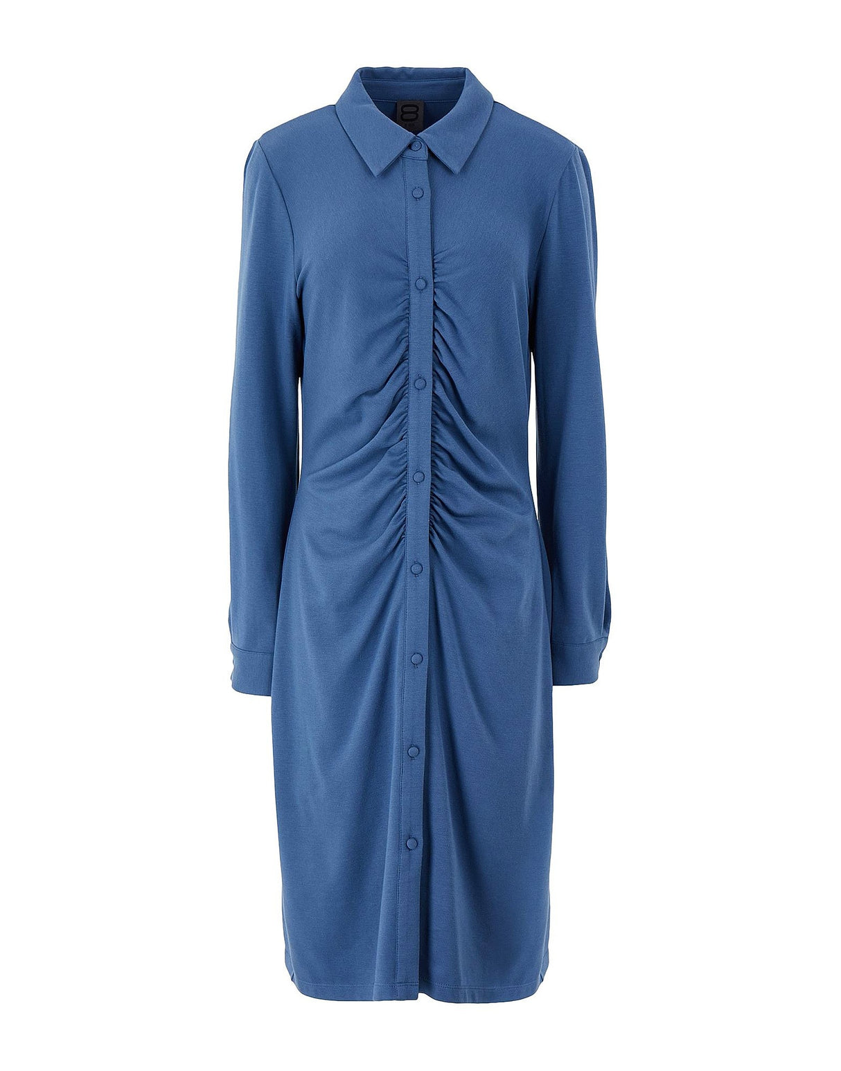 8 By Yoox Womens Midi Dresses - Slate blue