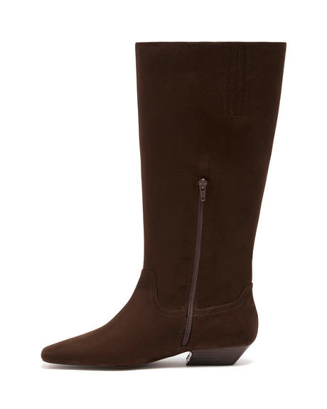 Therapy Xavier Chocolate Faux Suede