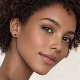 Krystal Couture Apex Krystal Studs Embellished with Swarovski Crystals