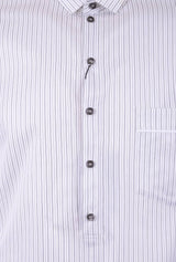 Dolce & Gabbana Men Exclusive Long Sleeve Stripes Shirt