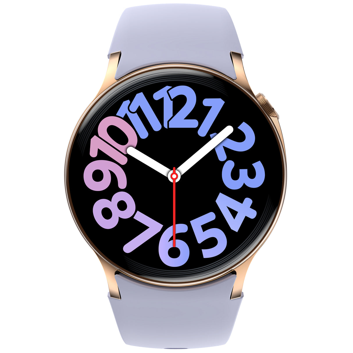 Bluetooth Smart Watch 1.43" Touch Screen Call Heart Rate Blood Pressure BT 5.3 - Purple
