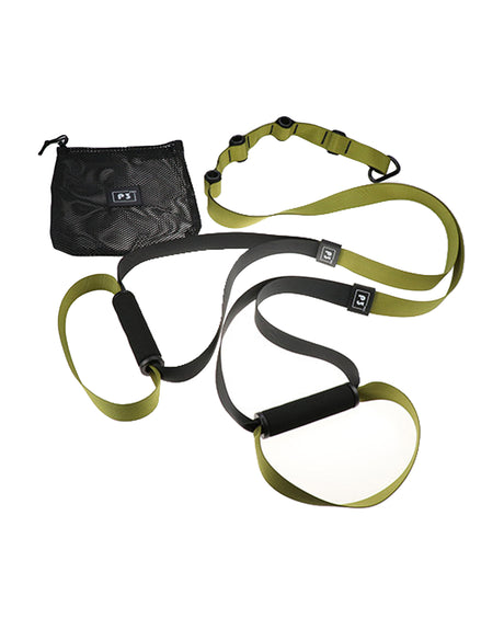 Resistance Trainer Band Set Muscle Training Suspension Band Belt Boxing Pilates Home Gym Fitness P4 Pro
