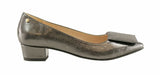 Bosccolo Womens Pumps Pillow - Grey Metalic