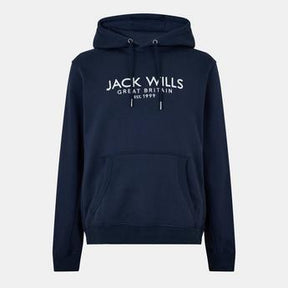 Jack Wills Men's Batsford Hoodie - Navy