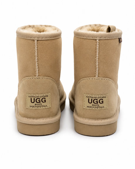 Australian Leather Ugg Ultra Mini Twin Face - Natural - AU5-6