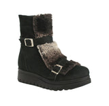 Bosccolo Womens Boots - Black Nubuck