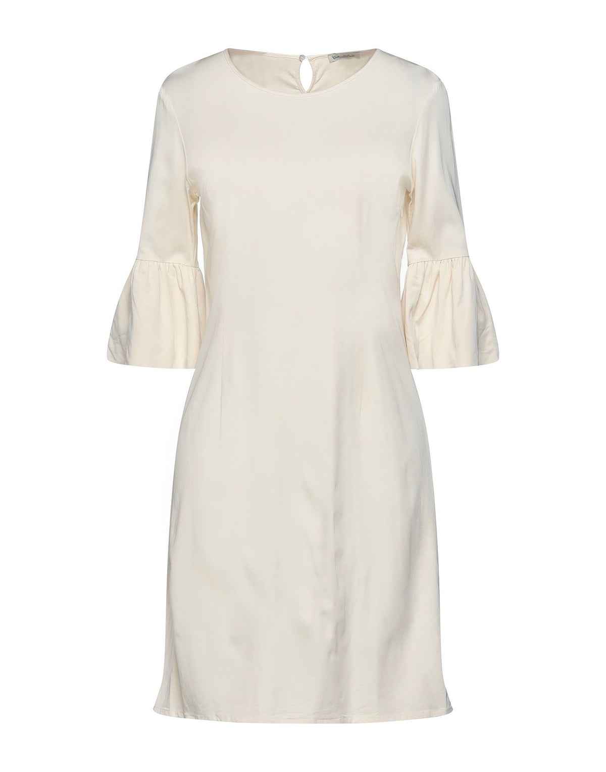 Camicettasnob Womens Mini Dresses - Beige