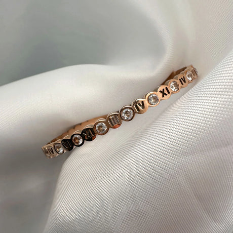 Bullion Gold Roman Empress Bangle