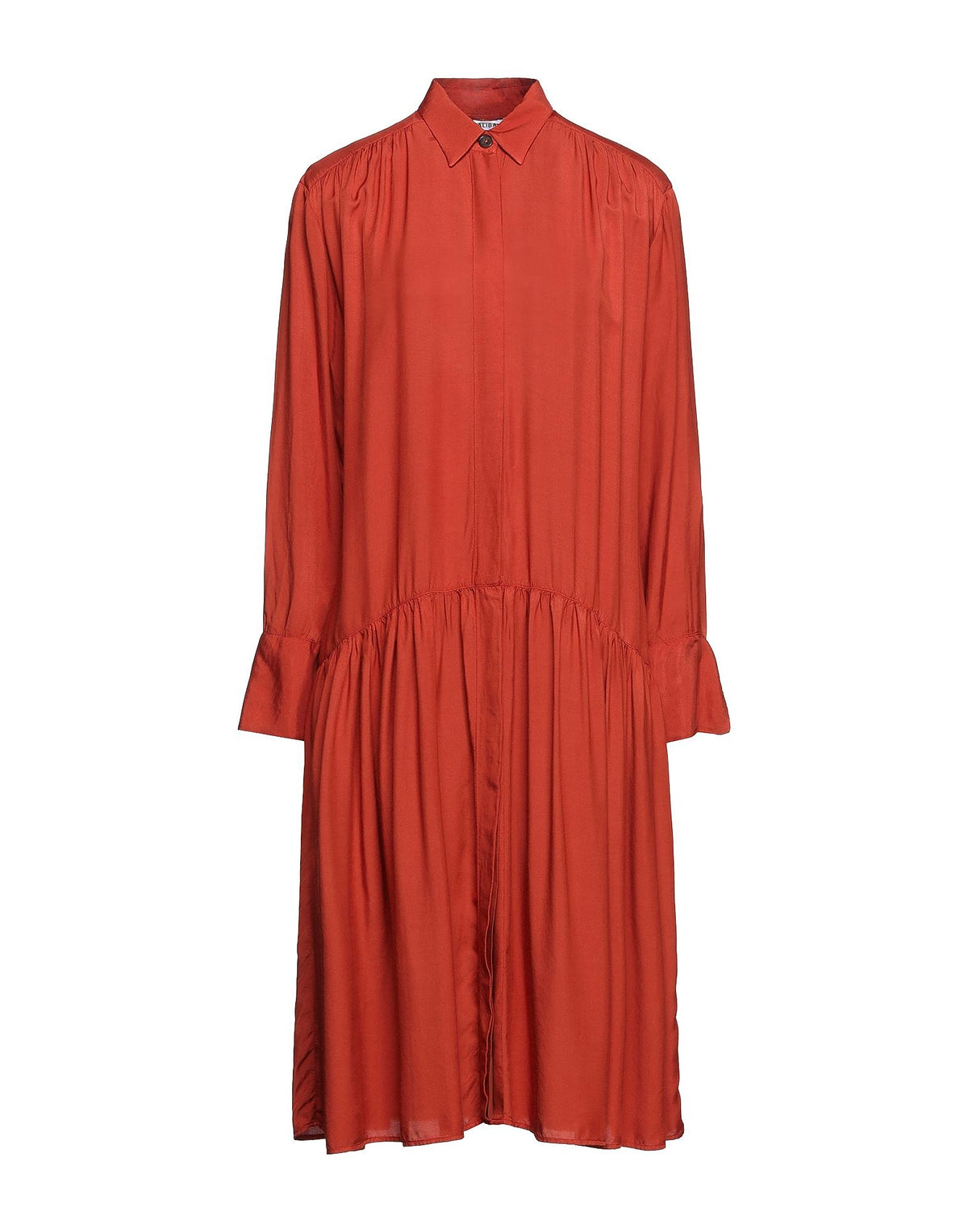 Caliban Womens Midi Dresses - Brick