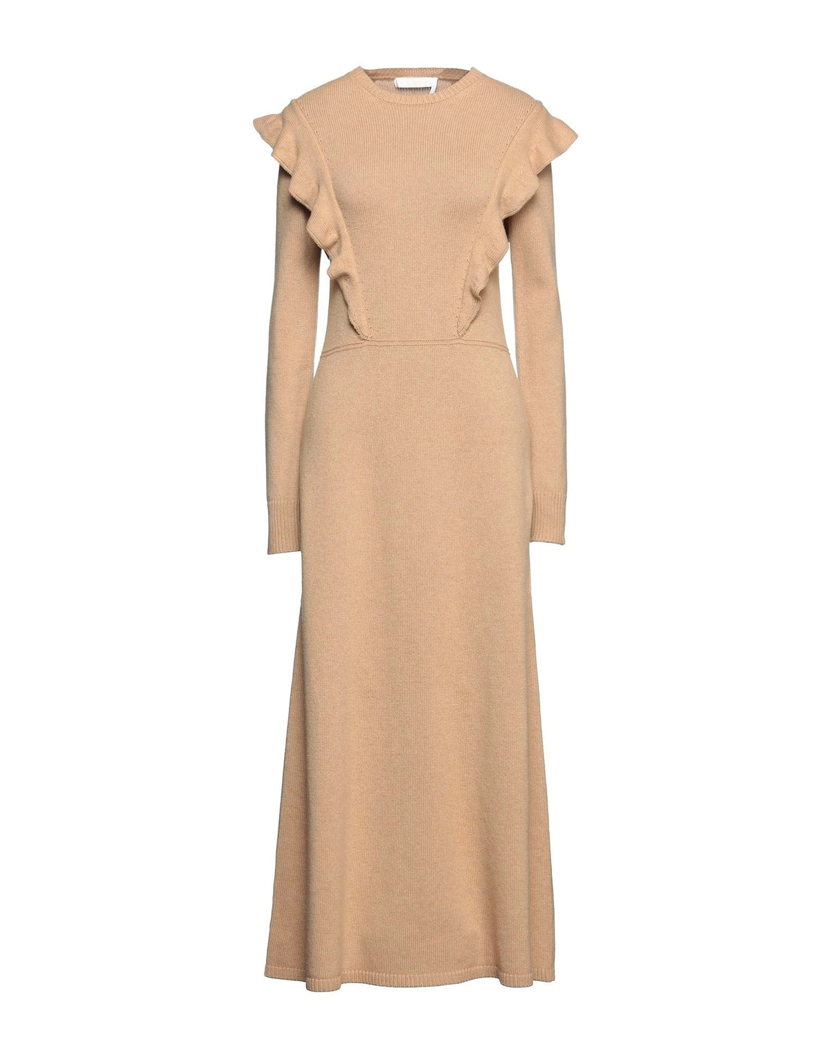 Chloé Womens Maxi Dresses - Camel