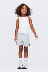 Cotton On Kids Girls Fitted Essential Tank - White Rib