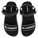 Karl Lagerfeld Girls Fete Musique D3 Sandals - Black