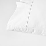 Bamboo Cotton Sheet Set 40cm Wall White