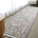 Heriz Mushroom Runner Rug