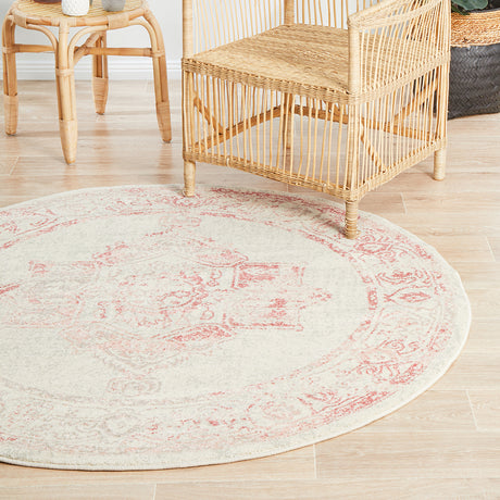 Avenue 702 Rose Round Rug