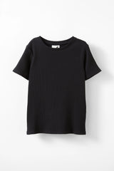 Cotton On Kids Girls Fitted Short Sleeve Essential Tee - Black