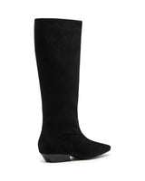 Therapy Xavier Black Faux Suede