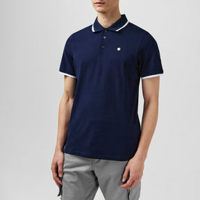 SoulCal Men's Signiture Polo Shirt - Navy