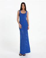 Lost In Lunar Natanya Knit Dress - Cobalt
