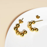 Bullion Gold Golden Fusion Sud Earrings
